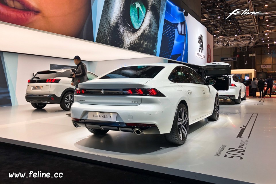 Photo Peugeot 508 Plugin HYbrid - Salon de Genève 2019