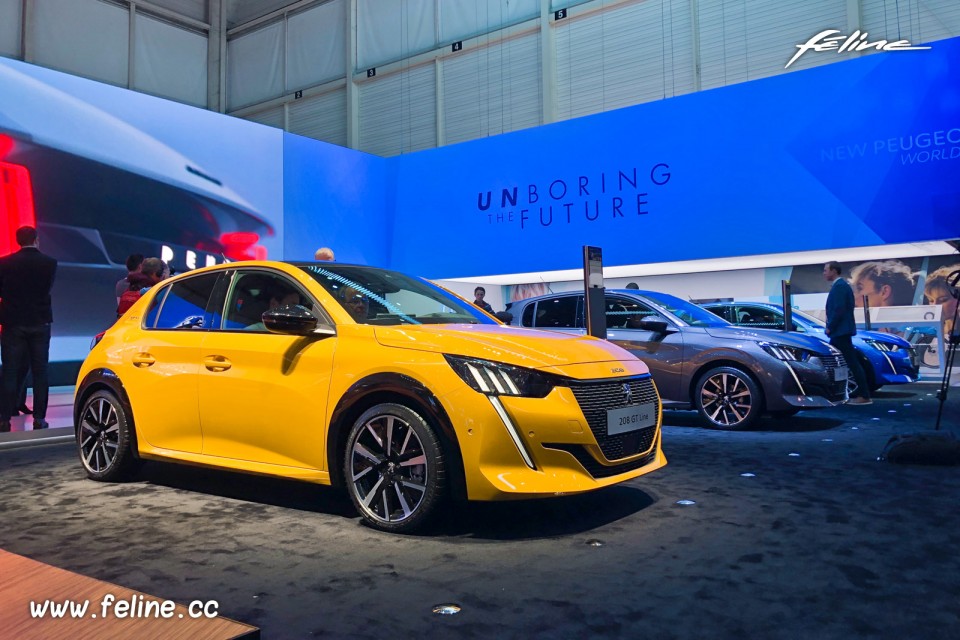 Photo nouvelle Peugeot 208 - Salon de Genève 2019