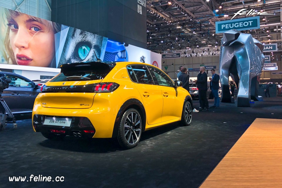 Photo Peugeot 208 GT Line - Salon de Genève 2019