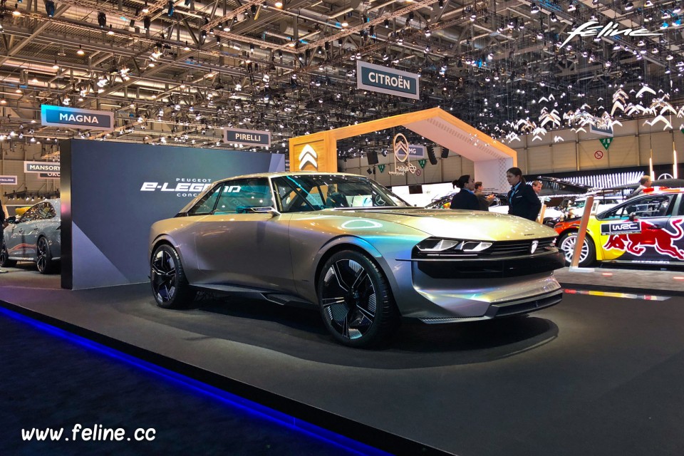 Photo Peugeot e-Legend Concept - Salon de Genève 2019