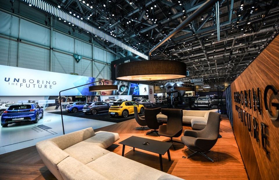 Photo stand Peugeot - Salon de Genève 2019