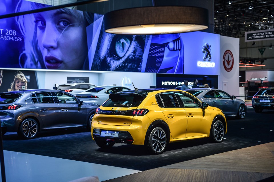 Photo nouvelle Peugeot 208 II - Salon de Genève 2019