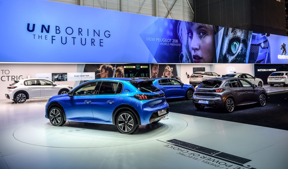 Photo stand Peugeot 208 II - Salon de Genève 2019