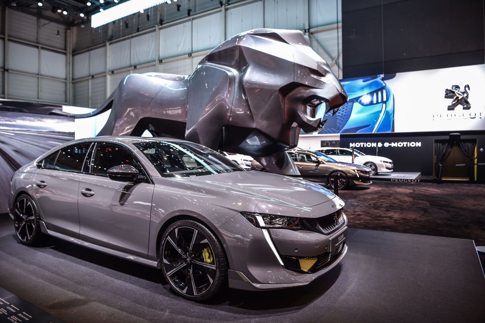 Photo 3/4 avant 508 Peugeot Sport Engineered Concept - Salon de