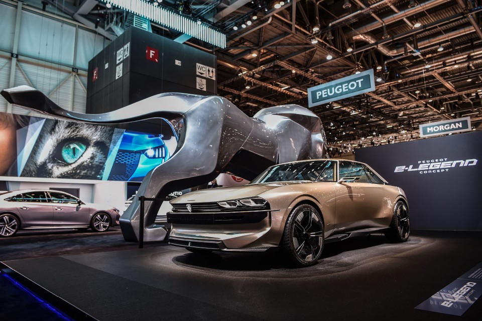 Photo Peugeot e-Legend Concept - Salon de Genève 2019