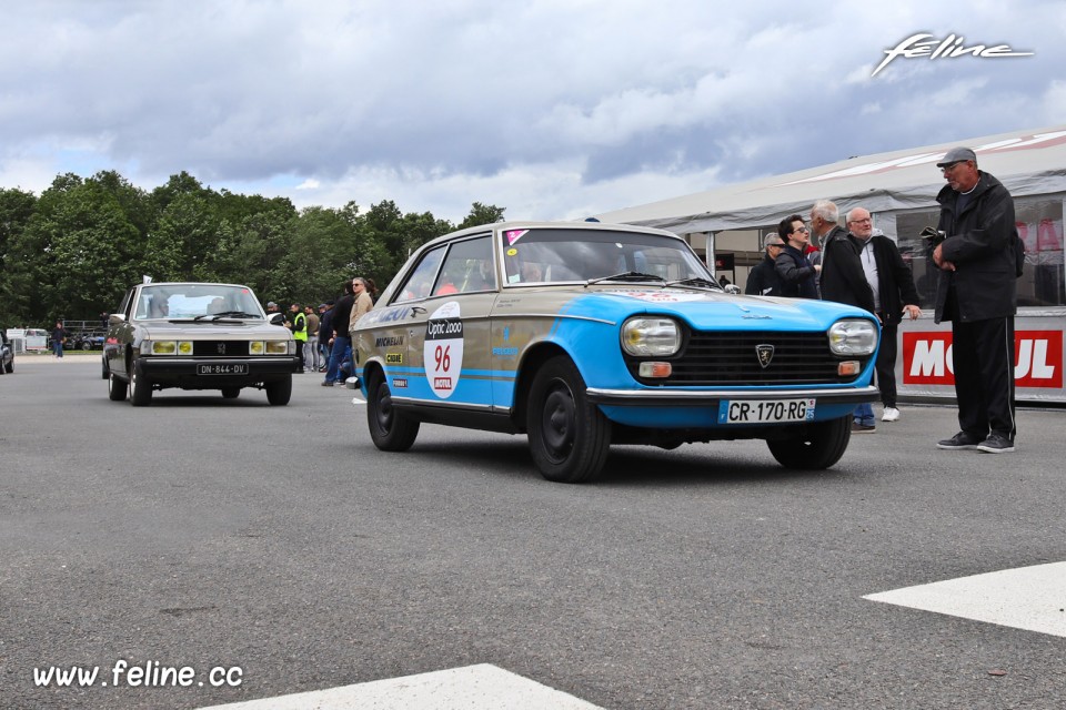 Photo Peugeot 204 Coupé Tour Auto - Liberté, Egalité, Roulez