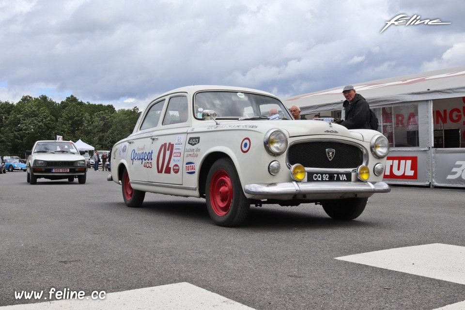 Photo Peugeot 403 Tour Auto - Liberté, Egalité, Roulez 2019