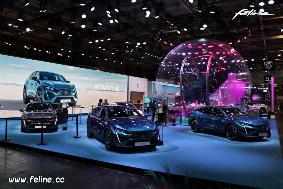 Photo stand Peugeot - Salon Mondial de l'Auto Paris 2022