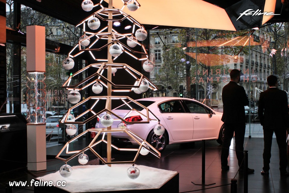 Vitrine « Inspiring Christmas » @ Peugeot Avenue Paris - Novem