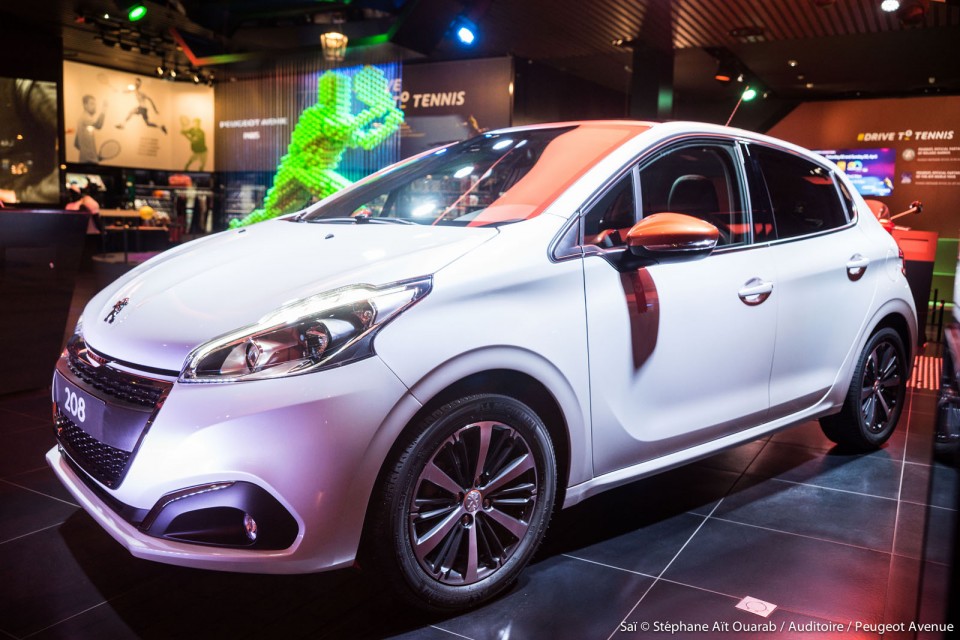 Photo Peugeot 208 Roland Garros @ Peugeot Avenue Paris - Avril 2016