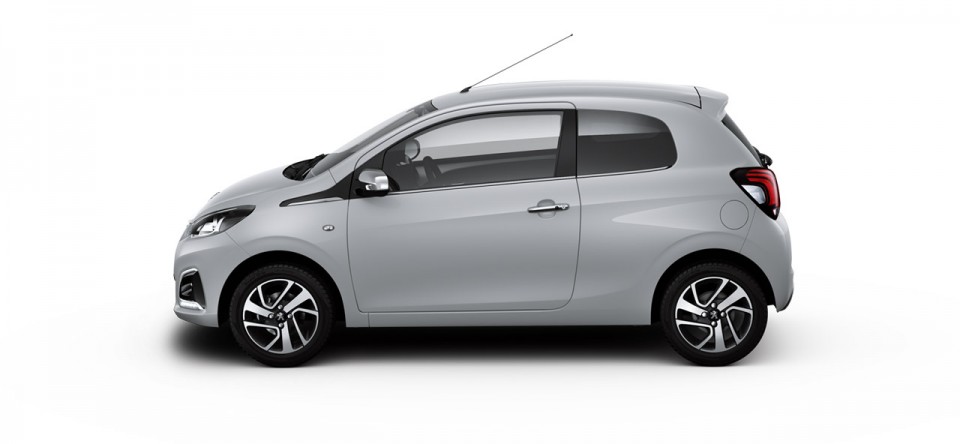 Photo profil Peugeot 108 I Gris Gallium