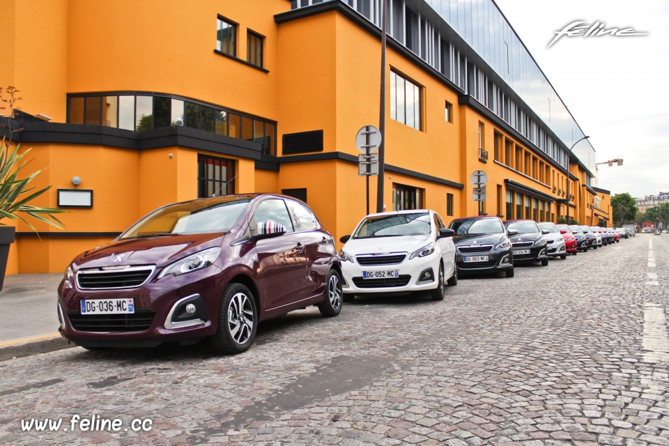 Photo essais nouvelle Peugeot 108