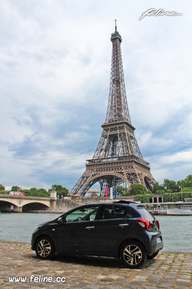 Photo essai Peugeot 108 Allure Top Bleu Smalt