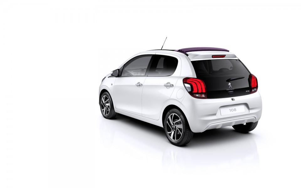 Photo Peugeot 108 Top Blanc Lipizan