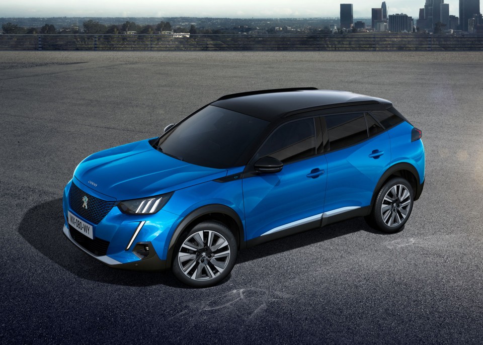 Photo officielle Peugeot e-2008 II GT Electrique (2019)