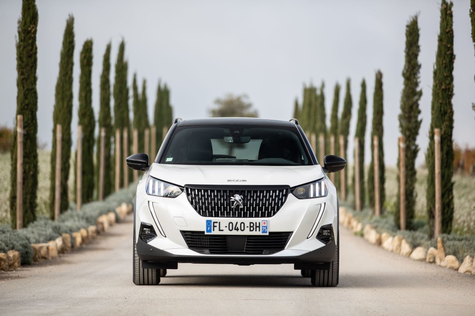 Photo officielle Peugeot 2008 II GT Line Blanc Nacré - Essais p