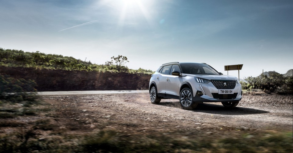 Photo dynamique Peugeot 2008 II GT Line (2019)