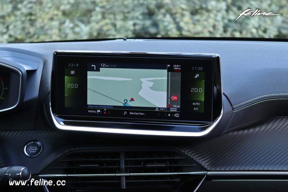 navigation GPS écran tactile 10 Peugeot II GT Line (2 - Photos Peugeot -