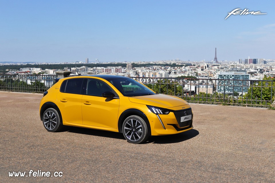 Photo Peugeot 208 II GT Line Jaune Faro (2019)