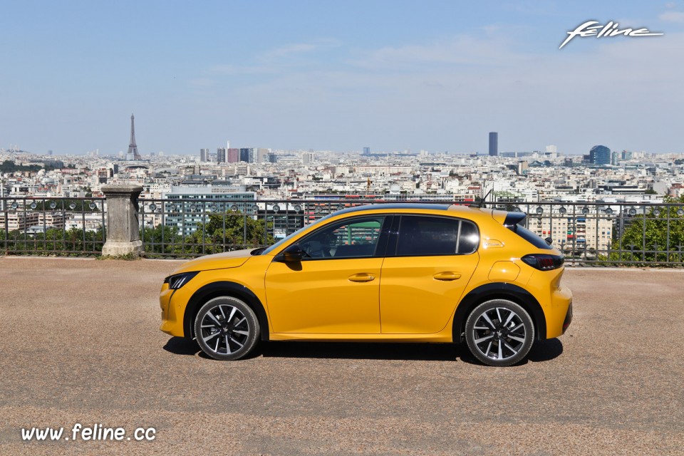 Photo Peugeot 208 II GT Line Jaune Faro (2019)