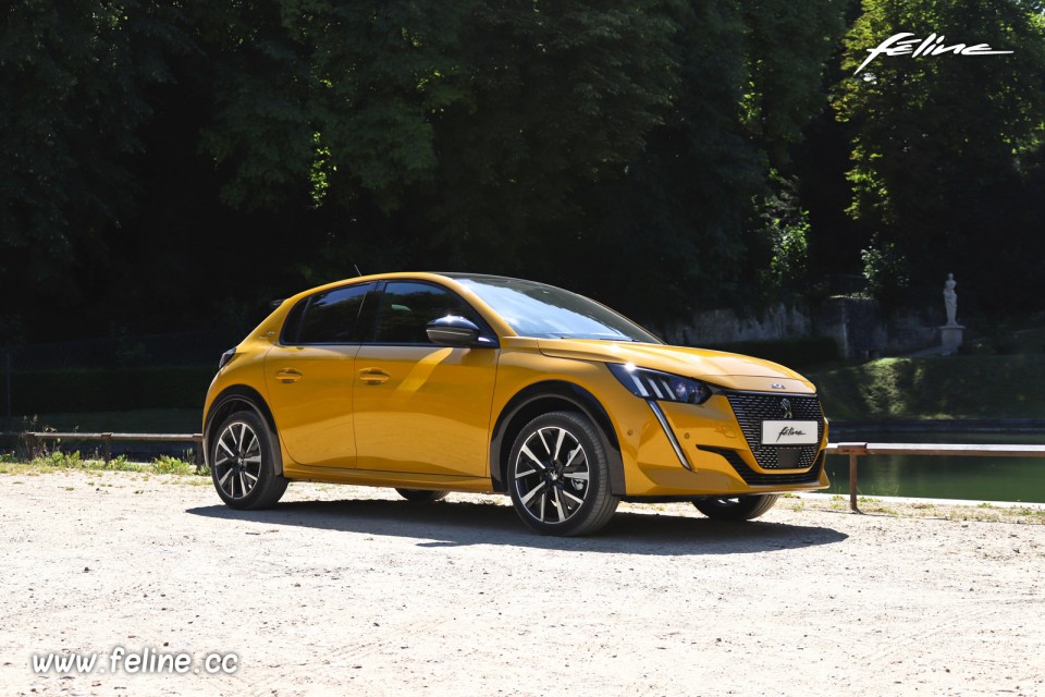 Photo Peugeot 208 II GT Line Jaune Faro (2019)