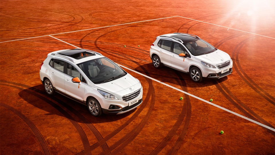 Photo officielle Peugeot 3008 I Roland Garros Chine (2015)