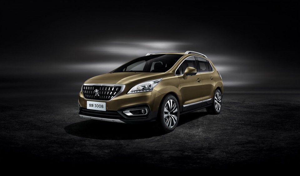 Photo officielle Peugeot 3008 I Chine restylée (2016)