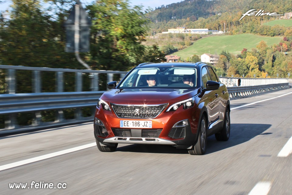 Photo essai routier Peugeot 3008 II (2016)