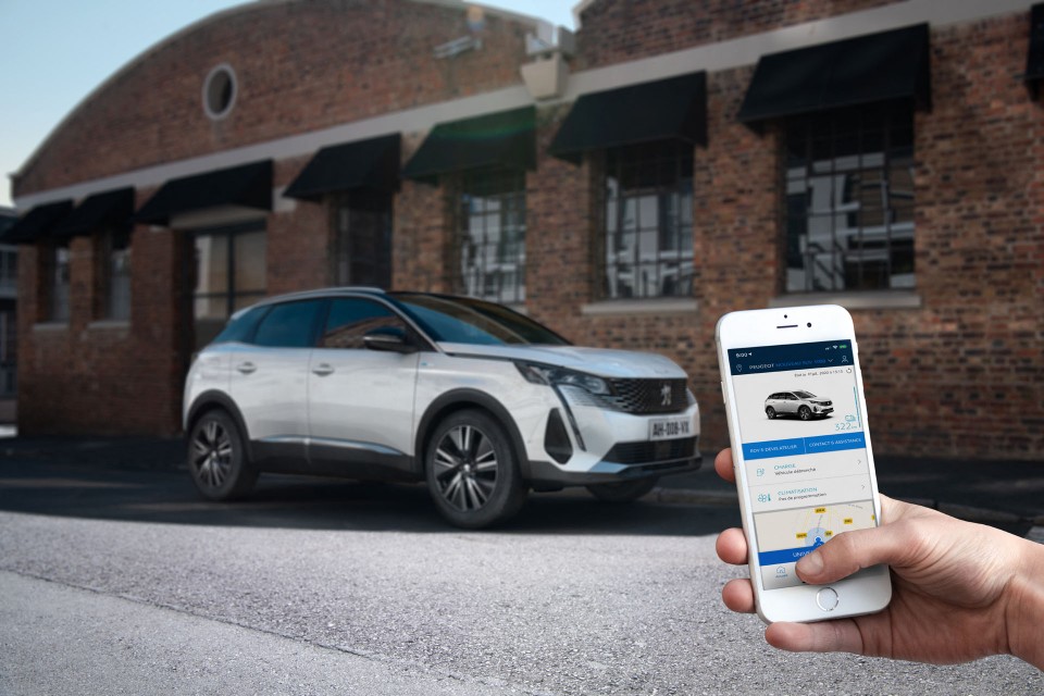 Photo application mobile Peugeot 3008 II HYbrid restylée (2020)