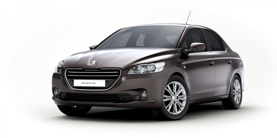 Photo officielle Peugeot 301 I Brun Rich Oak (2012)