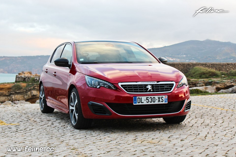 Photo Peugeot 308 GT Rouge Rubi - Essais 2015