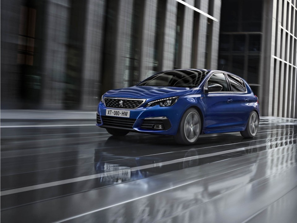 Photo officielle Peugeot 308 GT restylée (2017)