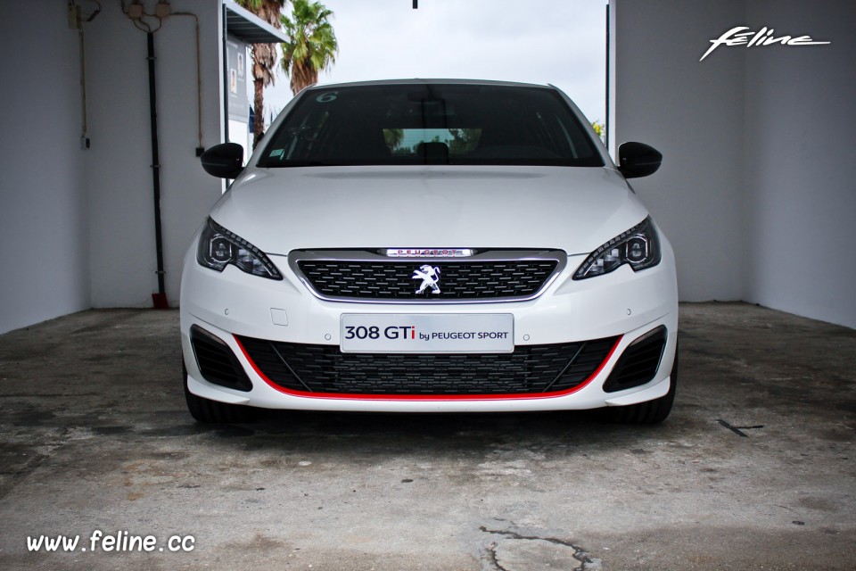 Photo Peugeot 308 GTi by Peugeot Sport Blanc Nacré (2015)