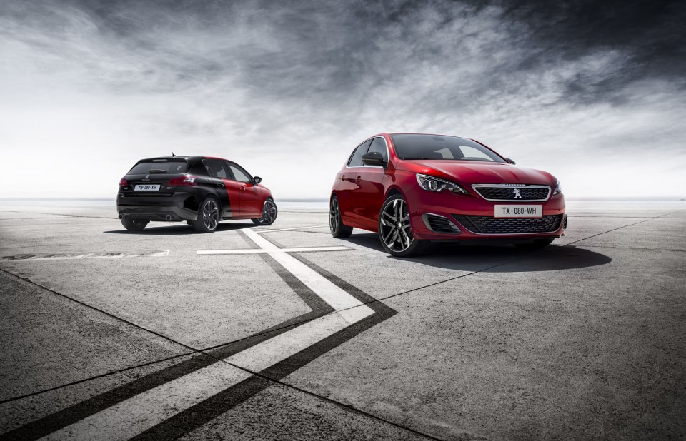 Photo officielle Peugeot 308 GTi by Peugeot Sport (2015)