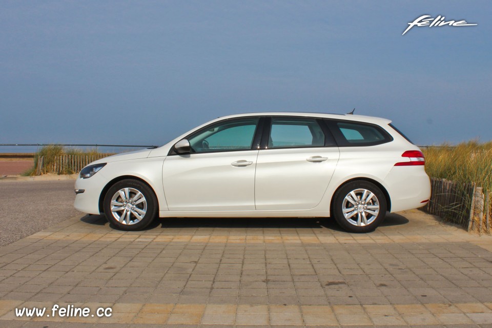 Photo profil Peugeot 308 SW II Business Pack Blanc Nacré - 1.6 BlueHDi 120