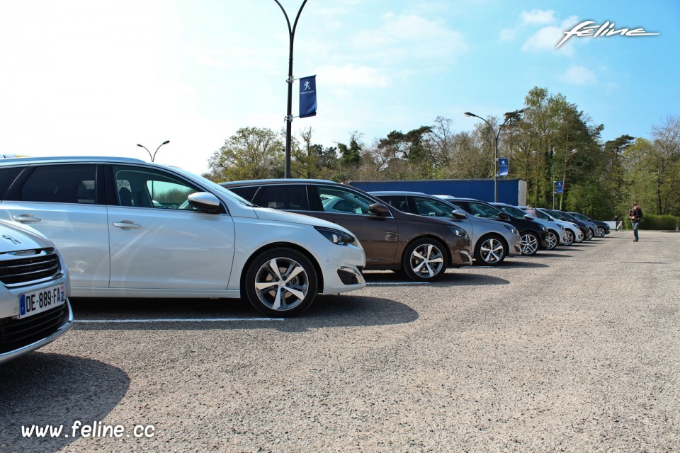 Photo parc essai Peugeot 308 SW II