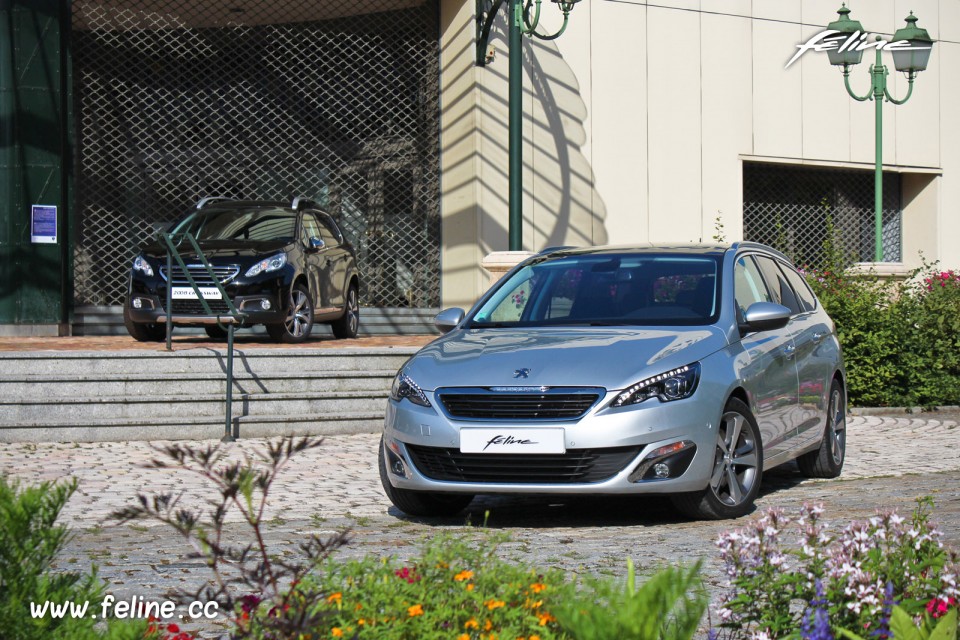 Photo Musée Peugeot 308 SW II Féline Gris Aluminium - 2.0 BlueHDi 150 EAT6