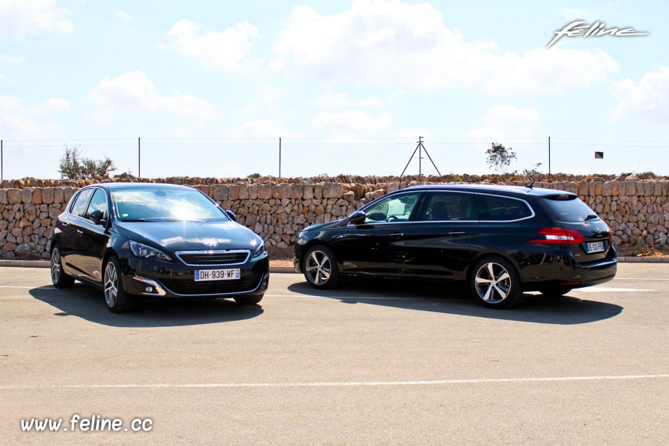 Photo essai Peugeot 308 II Noir Perla Nera