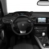 Photo Tableau de bord Intérieur Cuir Noir Mistral Peugeot 308 SW II