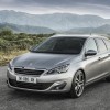 Photo 3/4 avant statique Peugeot 308 SW II Féline Gris Artense