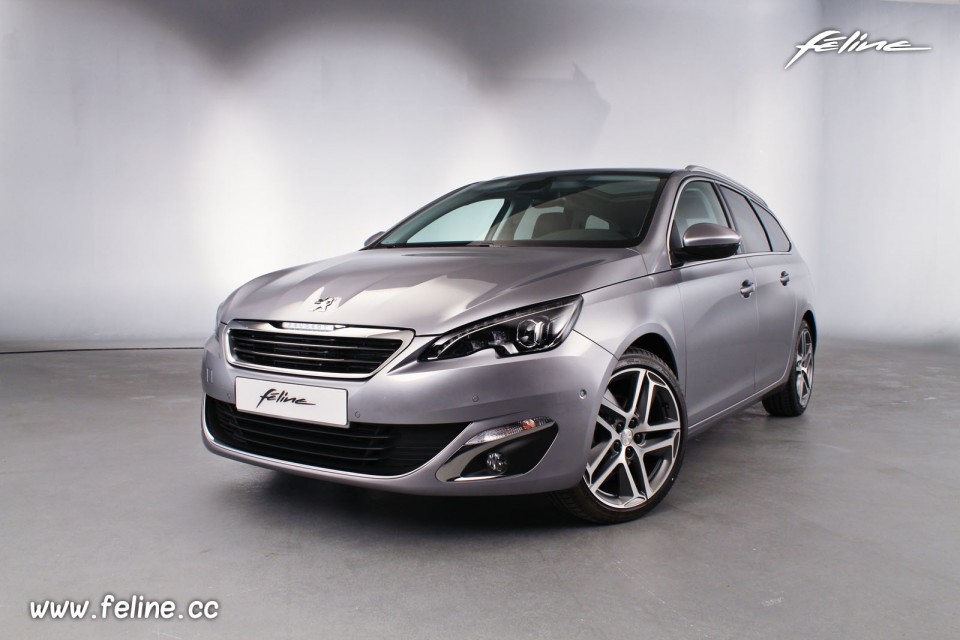 Photo Peugeot 308 break SW II Féline Gris Artense