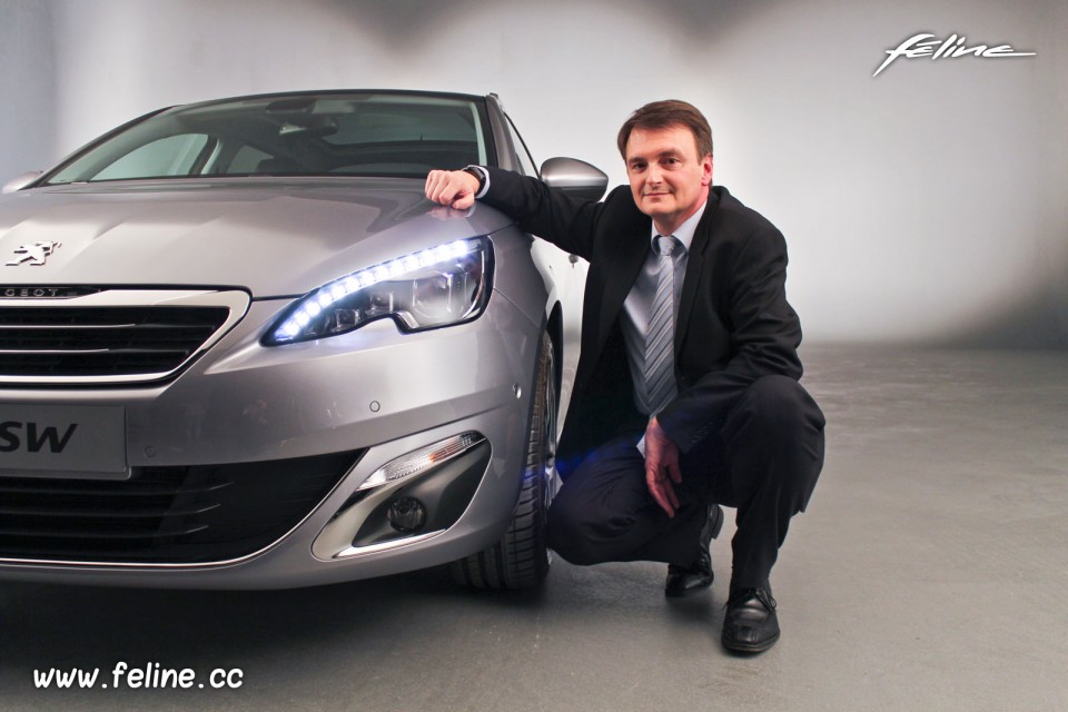 Photo Frédéric Bartolomei, Chef de Produit Peugeot 308 SW break II