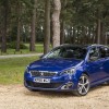 Photo 3/4 avant Peugeot 308 SW II GT Line Bleu Magnetic (UK)