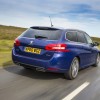 Photo route Peugeot 308 SW II GT Line Bleu Magnetic (UK)