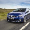 Photo route Peugeot 308 SW II GT Line Bleu Magnetic (UK)