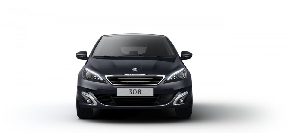 Photo face avant Peugeot 308 II Dark Blue - 02