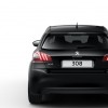 Photo vue arrière Peugeot 308 II Noir Perla Nera - 04