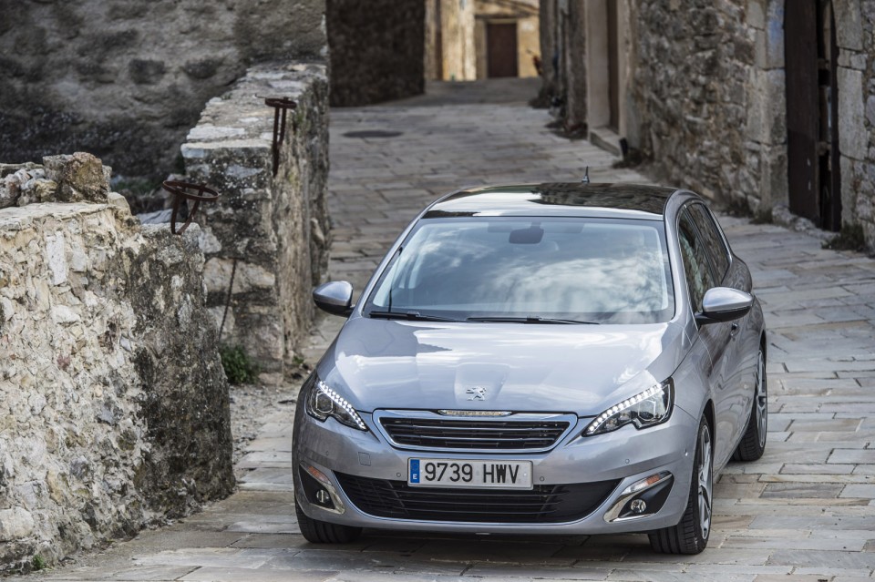 Photo Peugeot 308 II Féline Gris Artense (Espagne)