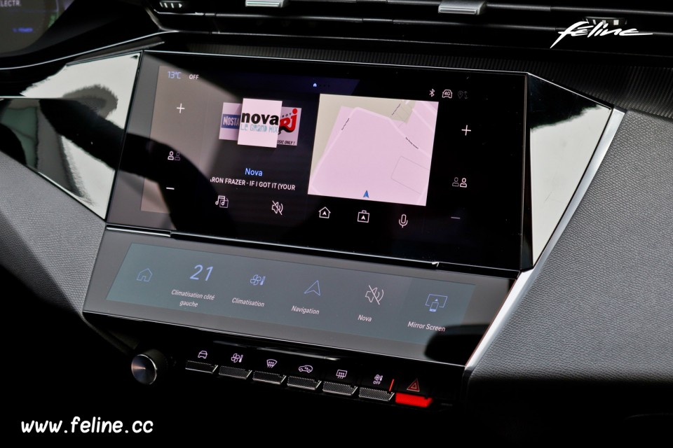 Photo accueil écran tactile i-Connect Advanced Peugeot 308 III