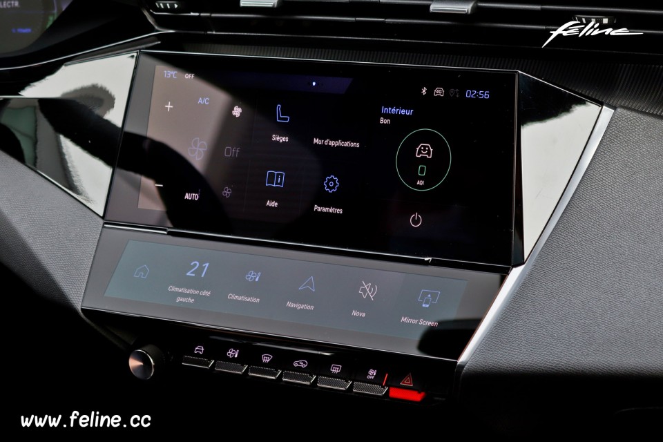 Photo widgets écran tactile i-Connect Advanced Peugeot 308 III